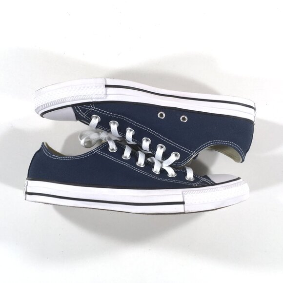 Converse Chuck Taylor All Star Low Womens Size 10 Blue Canvas W9697 - Picture 2 of 9